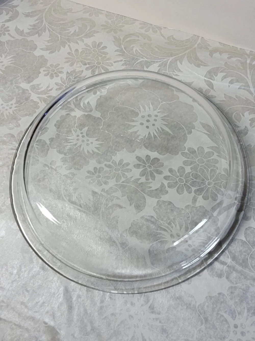 Vintage Pyrex Clear Glass Pie Plate #209 Baking Dish Pan 9 inch USA